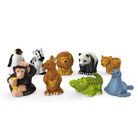 Lot Fisher Price Little People Zoo Farm Animals Pets Disney figure toy ...