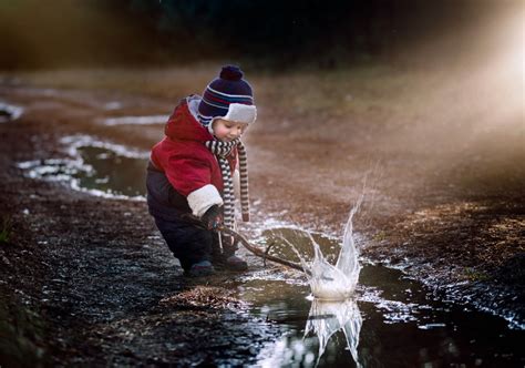 Why Splashing in Mud Puddles Is Beneficial for Children