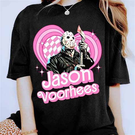 Jason Voorhees Pink Dolls Shirt | Jason Voorhees Shirt | Horror ...