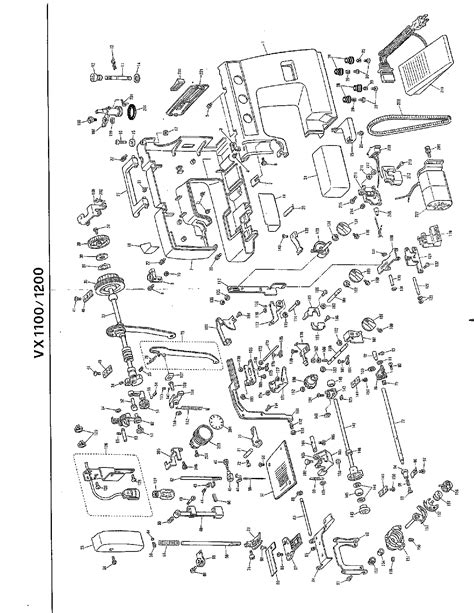 BROTHER BROTHER SEWING MACHINE Parts | Model VX1100 | Sears PartsDirect
