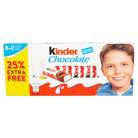 KINDER CHOCOLATE SMALL BARS CHRISTMAS 125G – UK Emporium Johannesburg