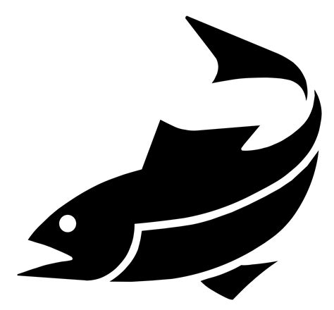 Salmon Silhouette Vector at Vectorified.com | Collection of Salmon Silhouette Vector free for ...