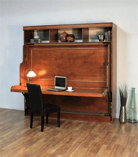 Bristol Murphy Hidden Desk Bed with File Drawer | Sleepworks