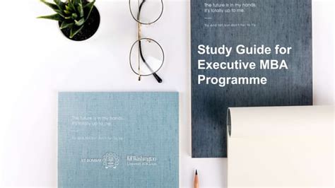 EMBA Study Guide for Executive MBA Programme.pptx