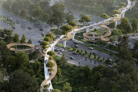 Pioneering pedestrian bridge design unites park and path | ASCE