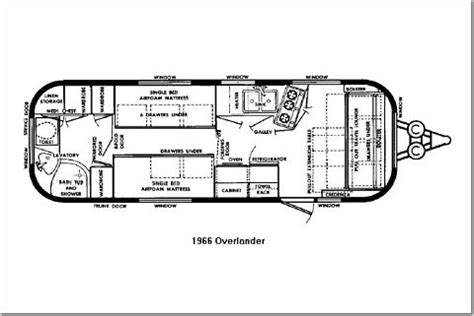 Airstream Floor Plans Vintage | Floor Roma