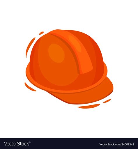 Builder headgear concept professional hat Vector Image