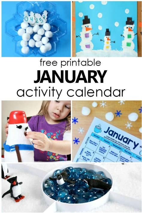 January Preschool Activities and Fun Things to Do With Kids | Winter ...