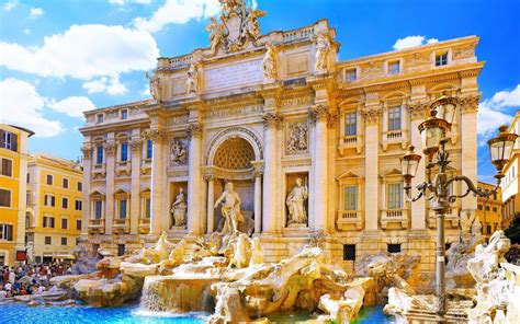 Fontana di Trevi Rome Italy Wallpapers | HD Wallpapers | ID #9915