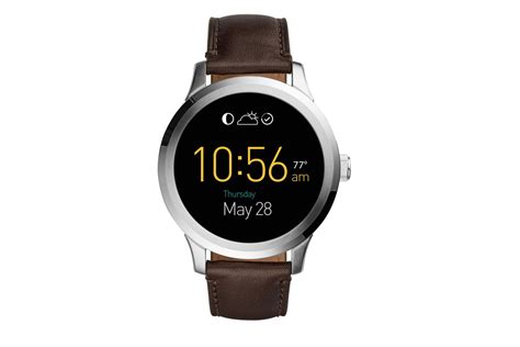 Fossil reveals its Android Wear smartwatch - The Verge