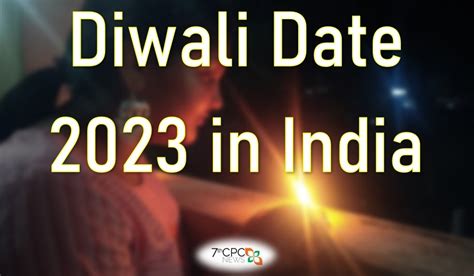 Diwali Date Calendar 2023 in India | When is Diwali 2023 in India ...