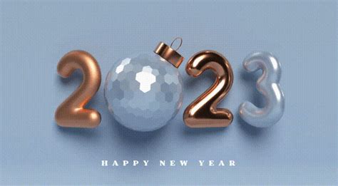 Happy New year 2023 GIF, Download Animated New Year Wishes GIFs for ...