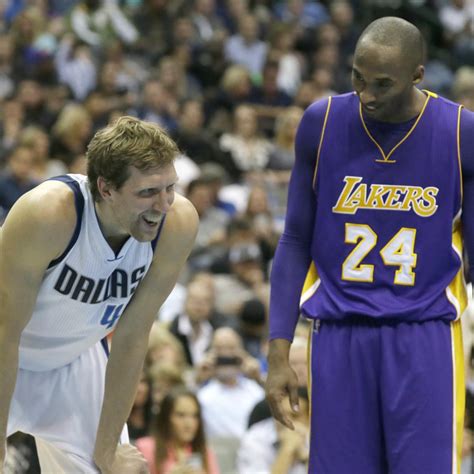 Kobe Bryant Reveals He Once Tried to Recruit Dirk Nowitzki to Lakers | News, Scores, Highlights ...