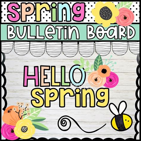 Spring Bulletin Board | Confetti & Creativity