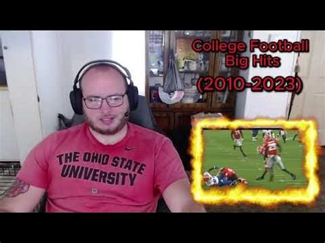 College Football Biggest Hits REACTION! (2010-2023) - YouTube