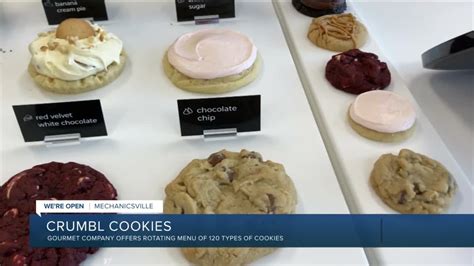 Crumbl cookies opens in Mechanicsville - YouTube