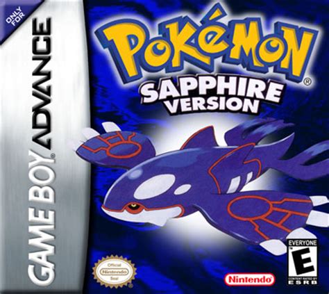 Pokemon Sapphire Cover Art