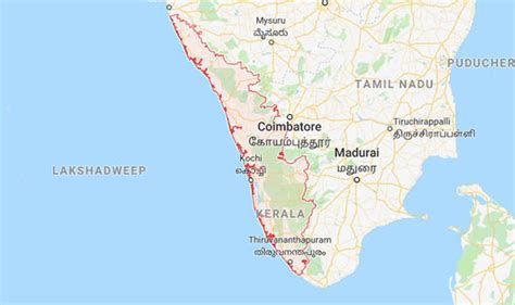 Kerala flood map: India floods MAPPED - where is it flooded? Evacuation ...