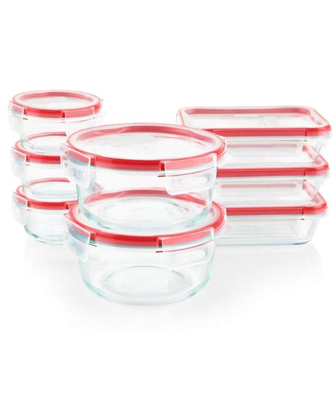 Pyrex Freshlock 16-Pc. Food Storage Container Set & Reviews - Bakeware - Kitchen - Macy's in ...