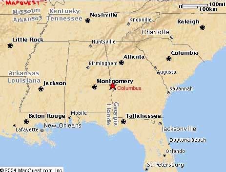 Columbus Georgia : City Data and City Map of Columbus