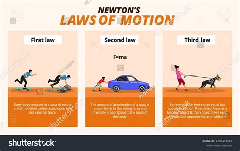 Newtons Laws Of Motion Poster Project