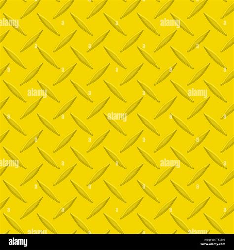 Yellow Diamond Plate Metal Seamless Texture Tile Stock Photo - Alamy