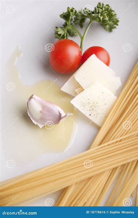 Italian food ingredients stock photo. Image of flask - 18778616