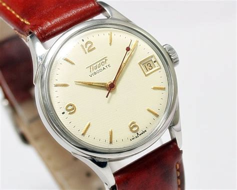 Tissot "Visodate" Mens Vintage Wrist Watch - circa 1950s - Catawiki