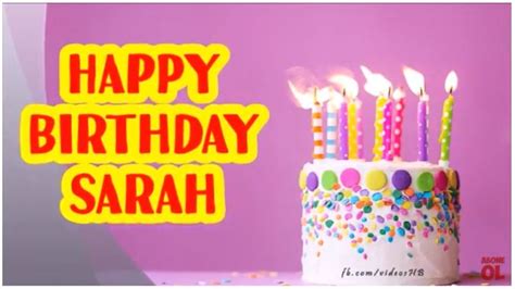 Happy birthday Sarah images | Happy birthday sarah, Happy 16th birthday, Birthday activities