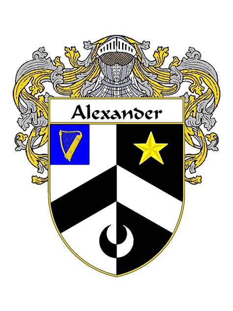 "Alexander Coat of Arms/Family Crest" Photographic Print by IrishArms ...