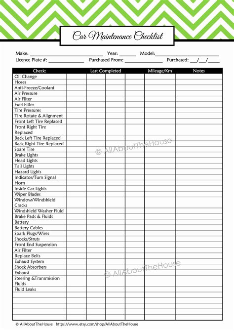 Preventive Maintenance Spreadsheet Spreadsheet Softwar preventive maintenance tracking ...