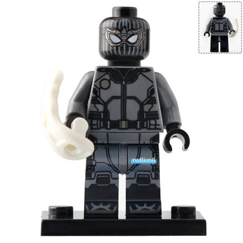 Spider-Man (Stealth Suit) (MCU) Marvel Super Heroes Lego Compatible ...