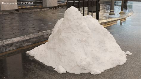 Snow Pile Set(1) 3D Model $39 - .3ds .blend .c4d .fbx .max .ma .lxo ...