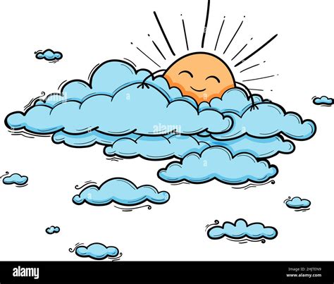 Sun And Clouds Animated