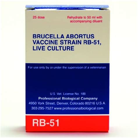 Brucella Abortus Strain RB-51 | Buy Brucella for livestock