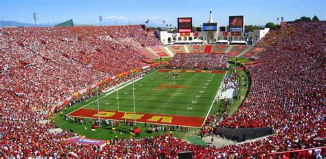 Download Glorious Football Stadium of the University of Southern California Wallpaper ...