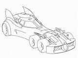 Awesome Batmobile Coloring Page  Free Printable Pages For Kids sketch template