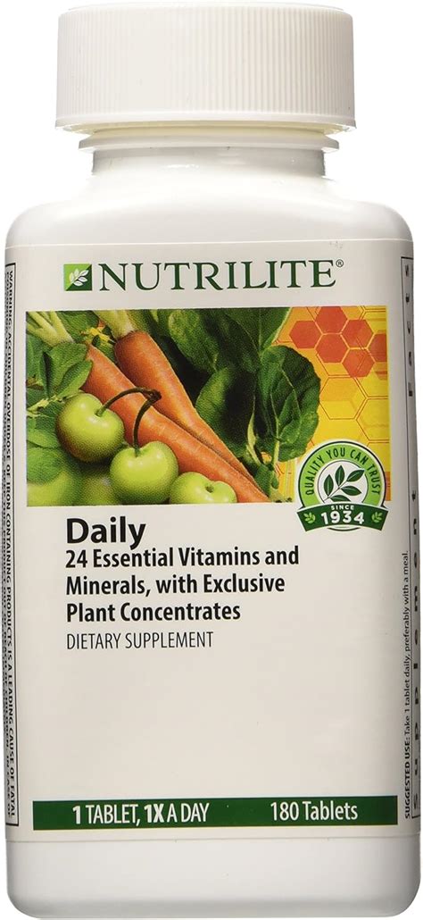 Amazon.com: NUTRILITE® Daily Multivitamin Multimineral DIETARY ...