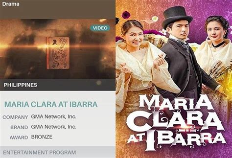 'Maria Clara at Ibarra' bags bronze medal at 2023 New York Festivals ...