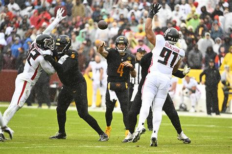 Points and Highlights: Washington Commanders 24-16 Atlanta Falcons in ...