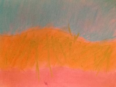 Waitsfield Elementary Art: Chalk Pastel Landscapes inspired by Wolf Kahn