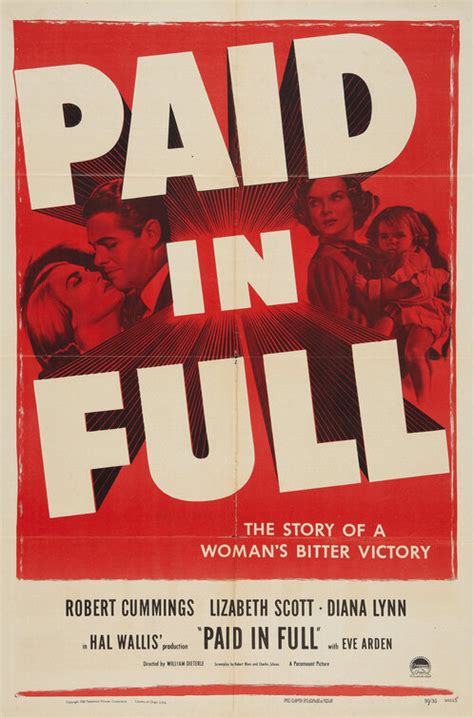 Paid in Full Movie Poster (#1 of 4) - IMP Awards