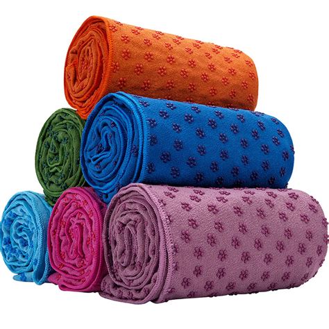 Anti Slip Yoga Mat Cover Towel Blanket Sport Fitness Exercise Pilates Workout tapis yoga mats ...