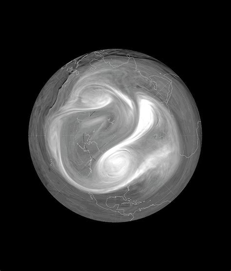 North Polar Vortex Photograph by Nasa/science Photo Library