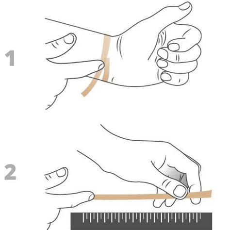 How To Measure Your Wristsize | Blackforest-atelier