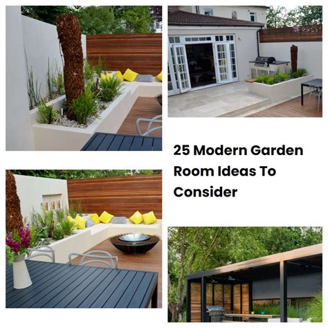 25 Modern Garden Room Ideas To Consider | SharonSable