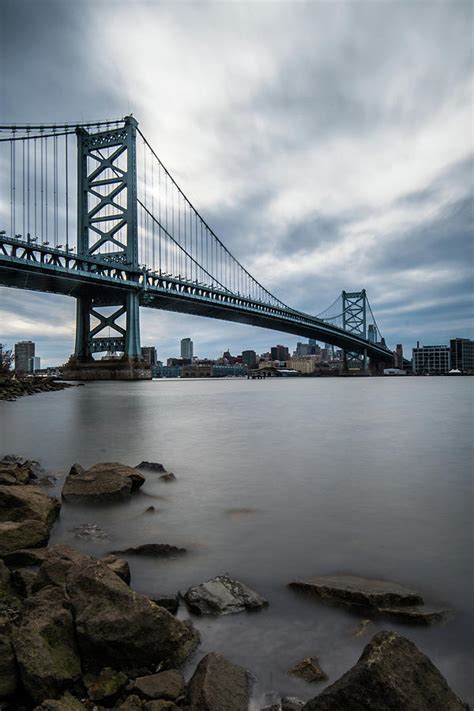 Walt Whitman Bridge Photograph by Bob Cuthbert - Fine Art America