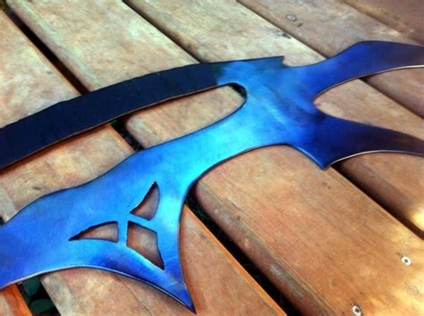 Full Size Klingon Bat'leth Sword Of Kahless. by FoggyMountainForge