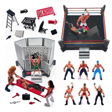 Pro Wrestling Action Figure Set - Rogue Wrestling Attractions