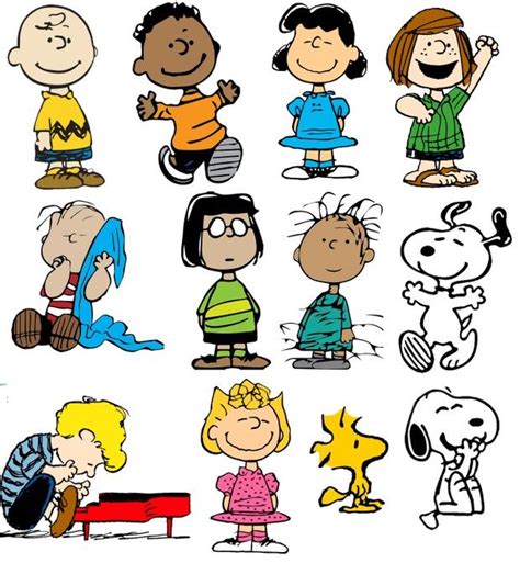 The Gang (Individual Files) | Charlie brown characters, Snoopy ...